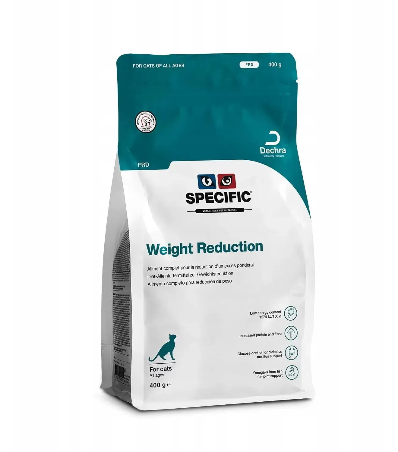 SPECIFIC FRD Weight Reduction 400g Trockenfutter für ausgewachsene Katzen