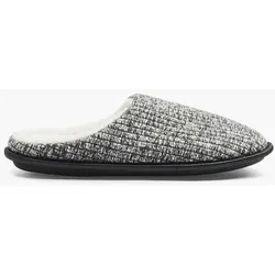 Pantoffel - Herren - grau