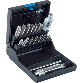 VOLKEL Handgewindebohrer-Set P.K.21, M 3 - 12, mit Werkzeughalter