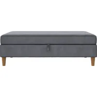 dorel home Lilly Velourstoff anthrazit