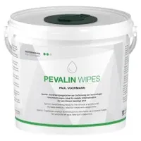 Paul Voormann Pevalin Wipes Reinigungstücher für die Hände, silikonfrei 690304 - spezial Handreinigungstücher mit intensiver Wirkung, 150 Tücher pro Eimer, = Stück