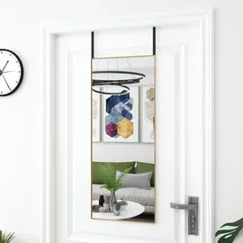 vidaXL Türspiegel 40 x 100 cm Gold