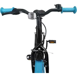 vidaXL Kinderfahrrad 18 Zoll schwarz