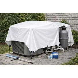 Roysson Abdeckplane 6 x 8 m Weiß