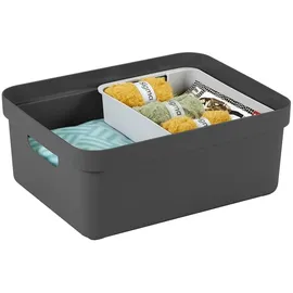 SUNWARE Aufbewahrungsbox Sigma Home 24 L 1-tlg. anthrazit