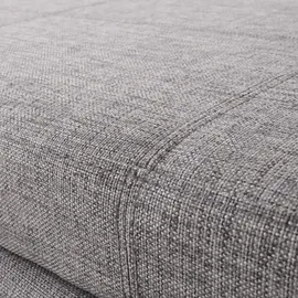 berlinlodge Sitzbank MIT Aufbewahrung Lars Leder + Kunstleder Schwarz HxBxT 45x112x45cm