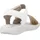 GEOX B Lightfloppy Sandal Weiß Gold 23