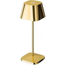 NEAPEL MICRO - Akku-Tischleuchte gold
