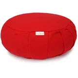 yogabox Meditationskissen / Yogakissen Zafu Basic mit ZIP - rot 31 x 15,0 cm 1 St