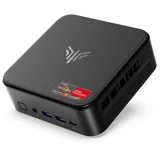 NiPoGi E3B Mini PC AMD Ryzen 7 5875U(Bis zu 4,5GHz) 16GB DDR4 512GB SSD mit Radeon RX Vega 8 Graphics Micro Desktop Computer Für Büro/Heimkino/Meeting/Business/Trip |WiFi 6|BT 5.2|USB3.2