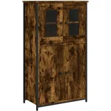 vidaXL Highboard Räuchereiche 62x32x106,5 cm Holzwerkstoff