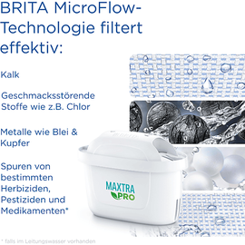 Brita Marella XL white inkl. 1 Maxtra Pro Kartusche
