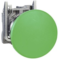 Schneider Electric XB4BC31EX Pilzdrucktaster, Harmony XB4, Metall, 22mm, tastend,