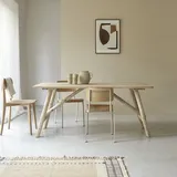 Tikamoon Mathilda Tisch 170 x 85 x 0 Teak