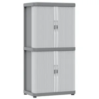 Kreher Rolladenschrank | Wandschrank | Hängeschrank | Universalschrank in toller, Neuer Optik. Mit leichtgängigen Schiebetüren. Bietet noch mehr Stauraum! (XL Universalschrank mit 4 Böden)