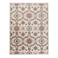 mazovia Orientalisch Teppich - Traditioneller Teppich für Wohnzimmer, Esszimmer - Orient Teppiche Ornament - ÖKO-TEX Wohnzimmerteppich Creme Beige Ivory - 60 x 100 cm