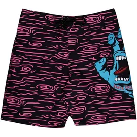 Santa Cruz Badeshorts Screaming Hand Braun 30