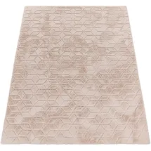 Paco Home Arnheim 745 Hochflorteppich 160 x 220 cm Beige