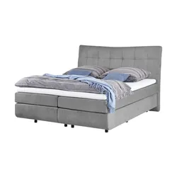 Boxspringbett  King , Maße (cm): B: 192 H: 131