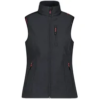 CMP Woman Vest antracite-papavero (03UP) 44