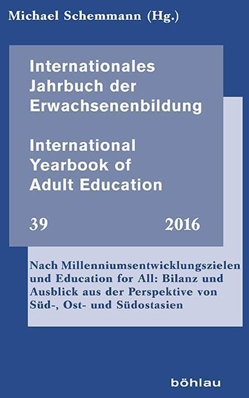 Internationales Jahrbuch Der Erwachsenenbildung / Band 039 / Internationales Jahrbuch Der Erwachsenenbildung / International Yearbook Of Adult Educati