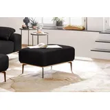 W.Schillig Polsterhocker run 75 x 46 x 60 cm Schwarz