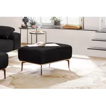 W.Schillig Polsterhocker run 75 x 46 x 60 cm Schwarz