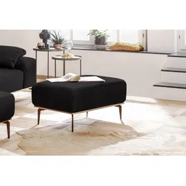 W.Schillig Polsterhocker run 75 x 46 x 60 cm Schwarz