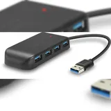 Speedlink SNAPPY EVO USB Hub, 7-Port, USB 3.0, Active, black