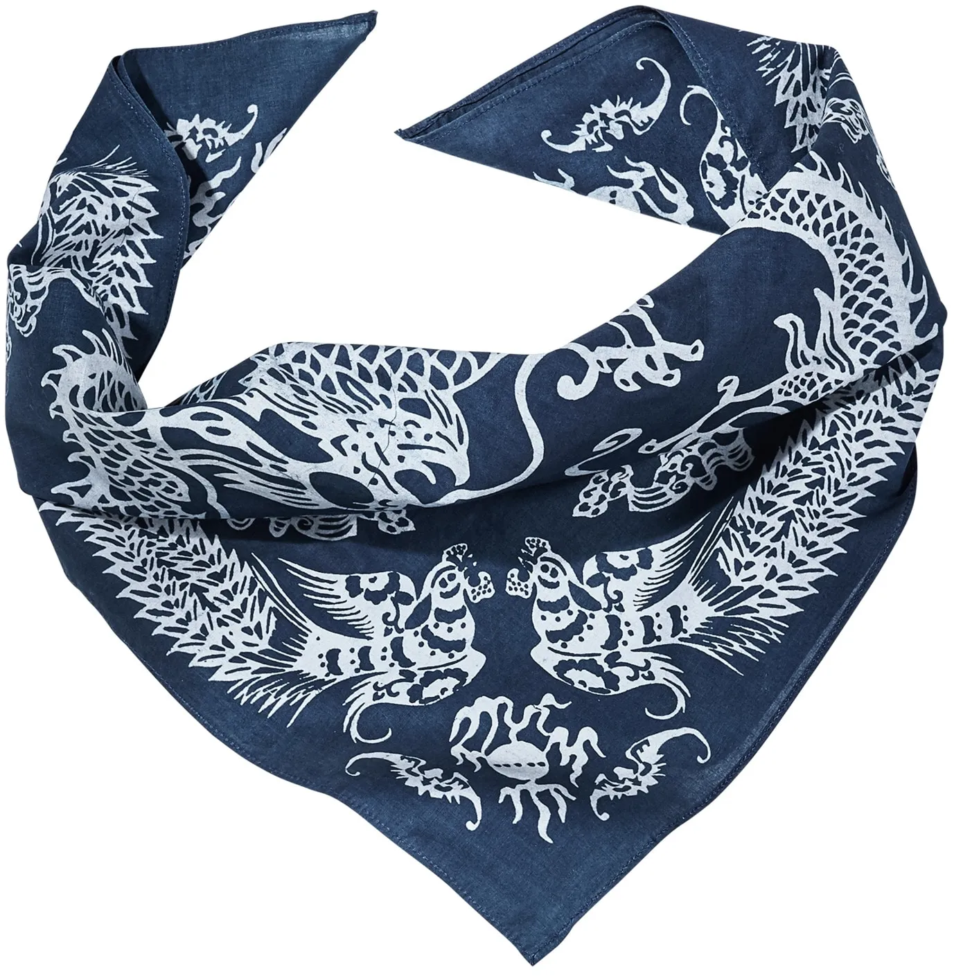 Mey & Edlich Herren Indigo Bandana blau - 01