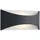 LINDBY Außenwandleuchte Aluminium 30 cm 1 x 9 W LED schwarz