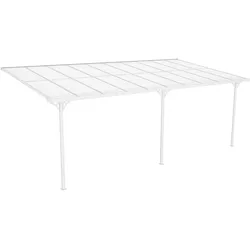 Tchibo - Terrassenüberdachung - 617x300x270cm - weiß - Aluminium