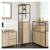 vidaXL Badschrank mit Regalen 35 x 145 x 35 cm Braun