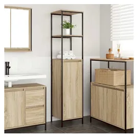 vidaXL Badschrank mit Regalen 35 x 145 x 35 cm Braun