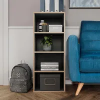 Vicco Bücherregal Tetrix 40 x 100 x 30 cm