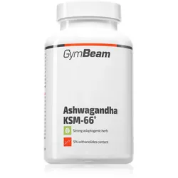 GymBeam Ashwagandha KSM-66® Kapseln zur Förderung der physischen und mentalen Gesundheit 90 KAP