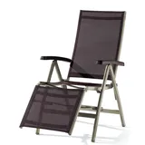 Sieger Bodega Relaxsessel 62 x 95 x 109 cm champagner/mocca klappbar