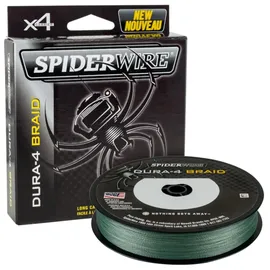 Spiderwire Filo da Pesca Dura 4 Green 0.20mm 300m Trecciato PE Dyneema Mare Spinning Surfcasting Carpfishing