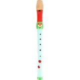 Small Foot Company Blockflöte Kleiner Fuchs 33 cm Blau/Rot/Grün 10722