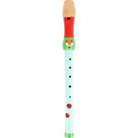 Small Foot Company Blockflöte Kleiner Fuchs 33 cm Blau/Rot/Grün 10722