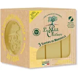 Le Petit Olivier Marseille-Seifen mit Glycerin 3 x 100 g