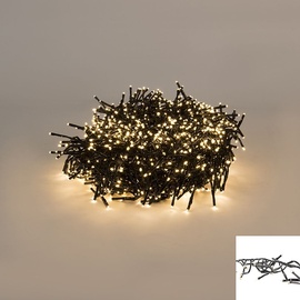 Lumineo Led-Lichterkette Cluster, Warm White (Größe: 1512Leds), 1512LEDs