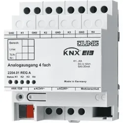 Jung 2204.01REGA KNX Analogausgang 4fach 220401REGA