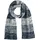MAN'S WORLD Schal in marine-weiß - Gr.: onesize