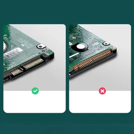 UGREEN 30847 Speicherlaufwerksgehäuse HDD/SSD-Gehäuse Schwarz 2,5′′