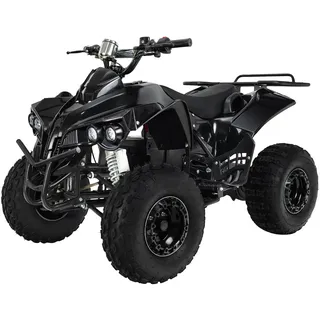 Elektro-Kinderquad S-10, Pocket-Quad mit 1000 Watt, Federung, Scheiben-/Trommelbremsen, bis 20 km/h (Schwarz)