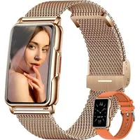 Kesasohe Smartwatch Damen 1.47′′ Fitnessuhr mit 124 Sportmodi Schlafmonitor Herzfrequenz SpO2 Benachrichtigungen IP68 Wasserdicht 25 Tage Standby