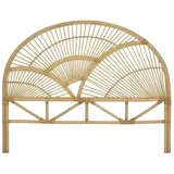 vente-unique Bettkopfteil Efela Naturfarben Hell 165 cm