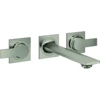 Grohe Allure 3-Loch-Waschtischbatterie Satin Steel