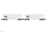 Rivarossi Getreidesilowagen Atir-Rail 2 St. HR6675 H0